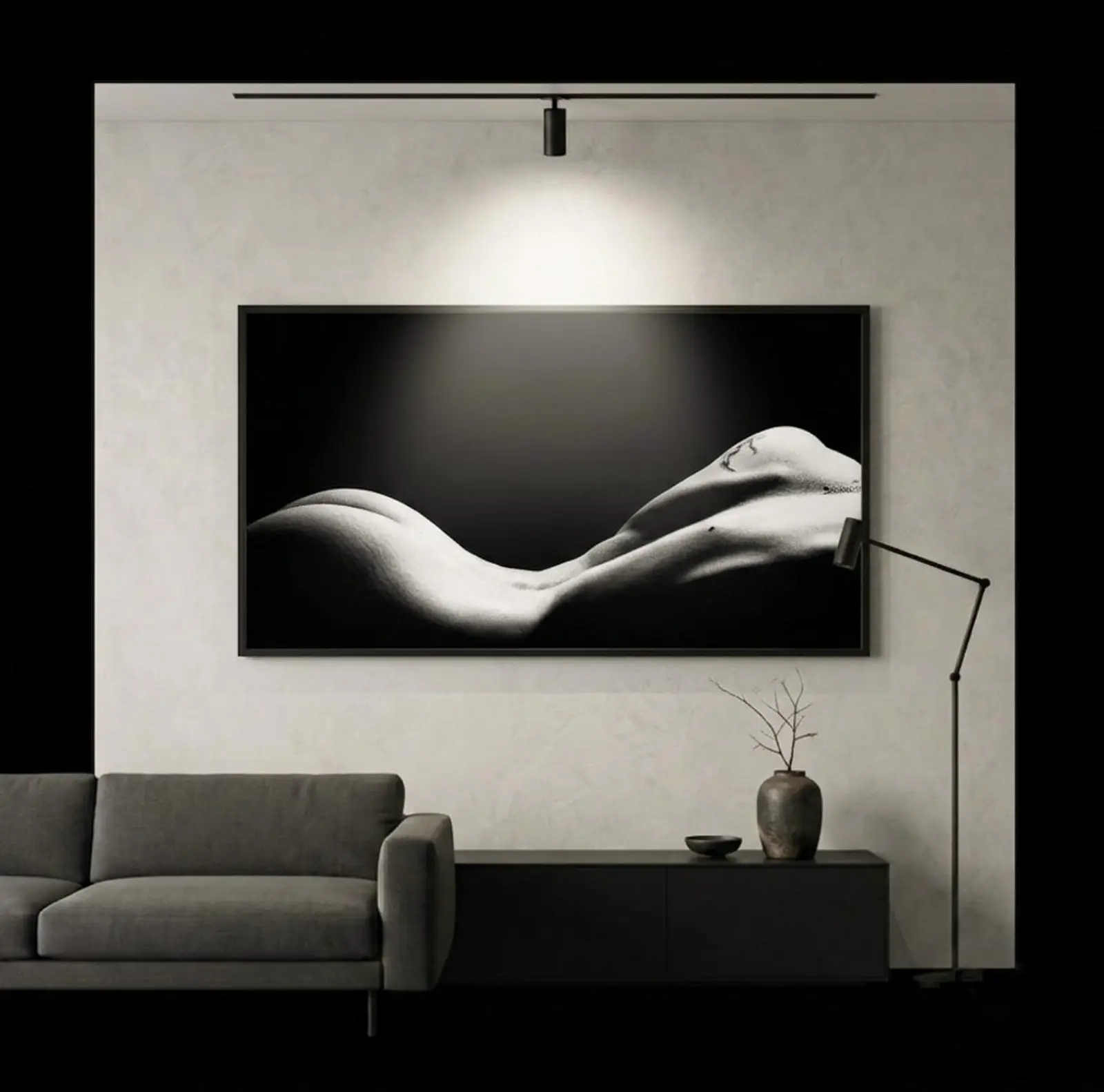 Fine Art pe perete — B&W by Faluvégi