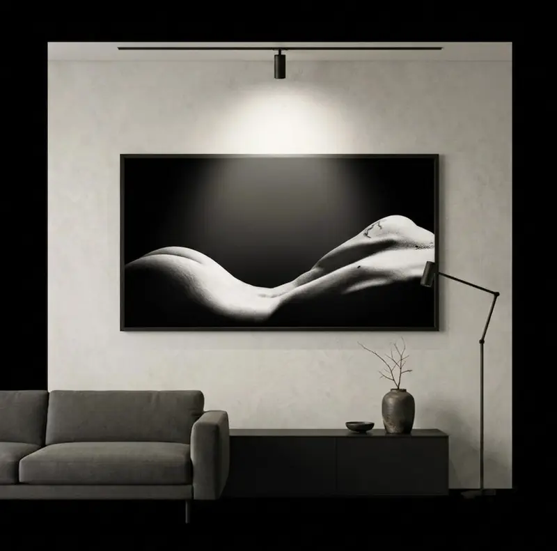 Tablou Fine Art orizontal pe perete